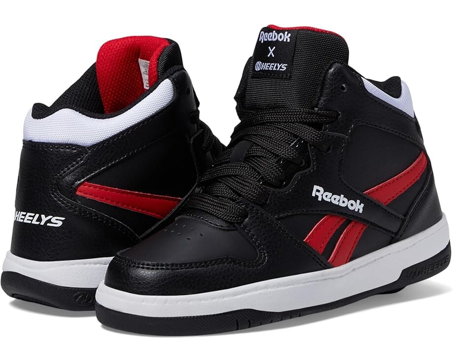 

Кроссовки Heelys Reebok BB4500 Mid (Little Kid/Big Kid/Adult), черный