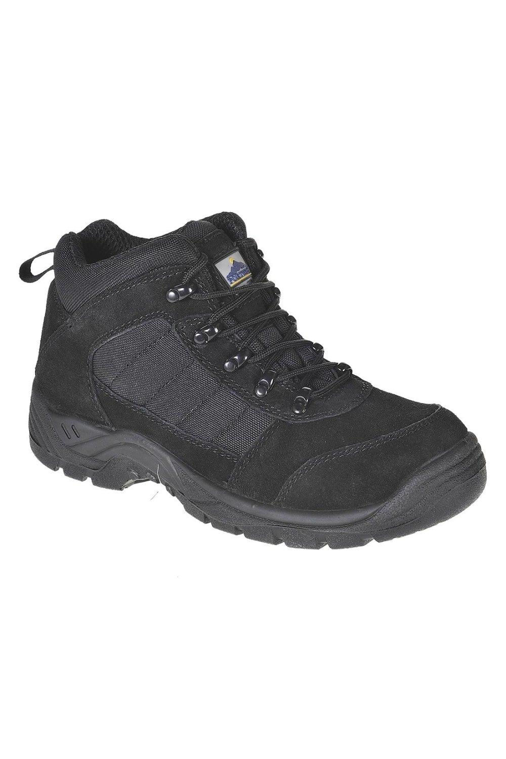 Замшевые защитные ботинки Steelite Trouper Portwest, черный цена и фото