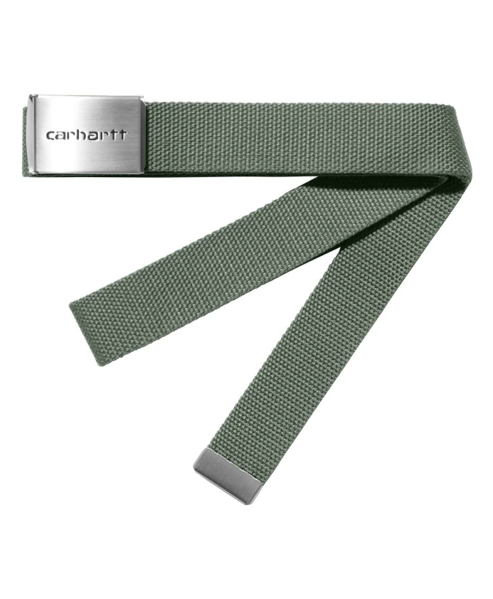 

Хромированный ремень с зажимом для ремня Carhartt Wip, зеленый
