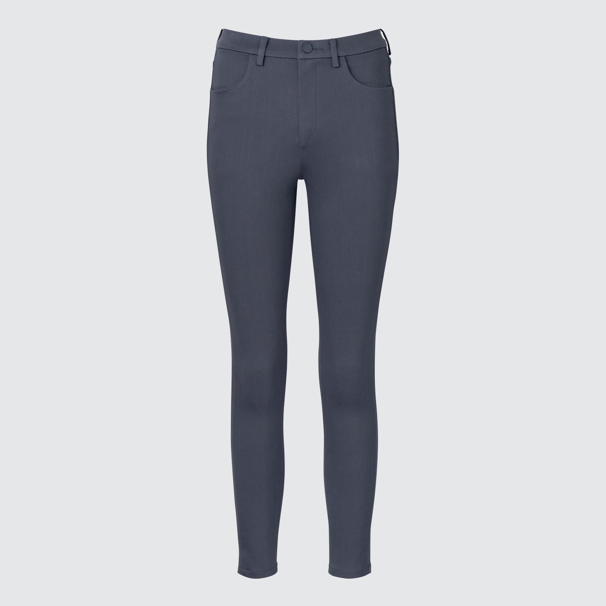 Джинсы Uniqlo женские скинни, серый джинсы скинни uniqlo размер 38 голубой
