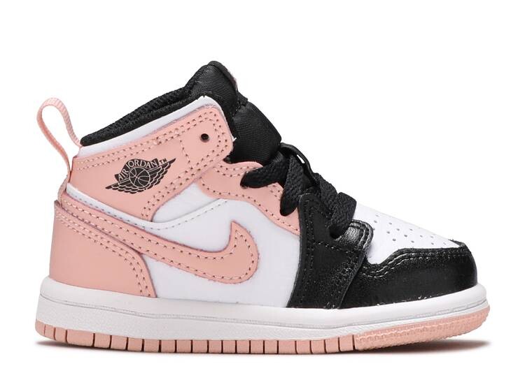 

Кроссовки AIR JORDAN 1 MID TD 'CRIMSON TINT', белый