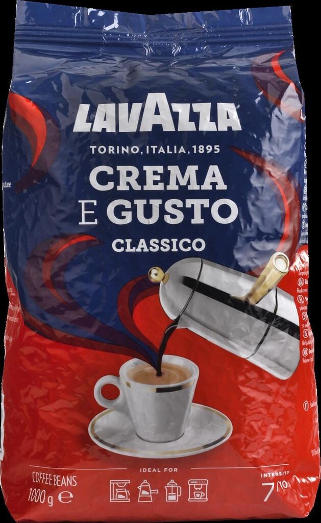 

Lavazza Crema e Gusto Фасоль 1кг