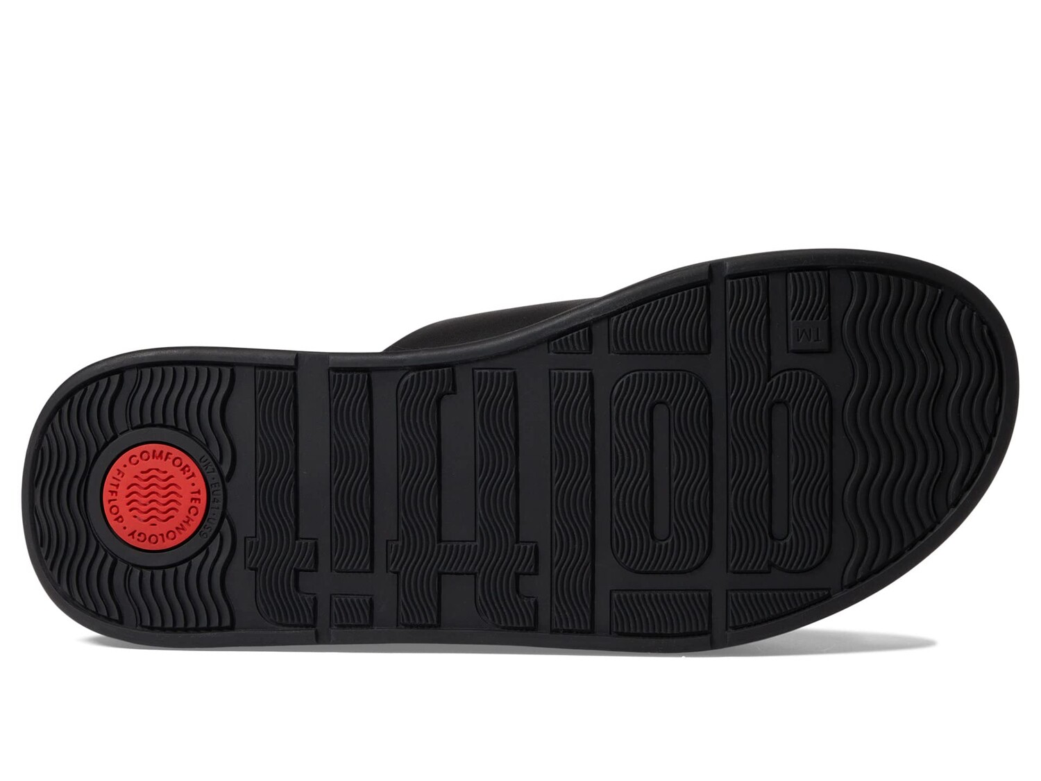 

Сандалии FitFlop F-Mode Leather Flatform Cross Slides