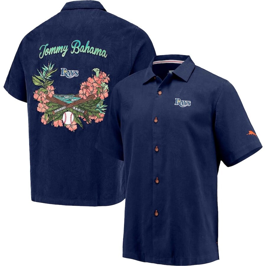 

Рубашка Tommy Bahama Tampa Bay Rays, нави