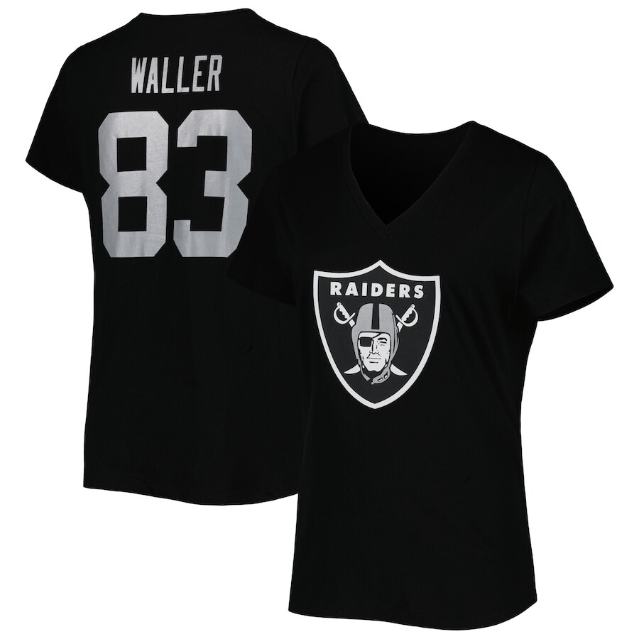 

Футболка с именем и номером Fanatics Branded Las Vegas Raiders, черный