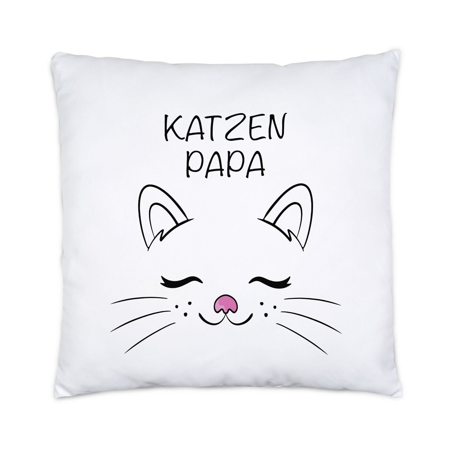 

Подушка Cats Papa вкл. Наполнитель для кота, папы, подарок для любителя кошек, владельца кошки, котенка, 40 x 40 см