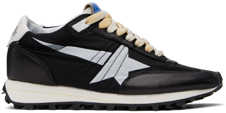 

Черные марафонские кроссовки Golden Goose, цвет Black/White/Black, Черный, Черные марафонские кроссовки Golden Goose, цвет Black/White/Black