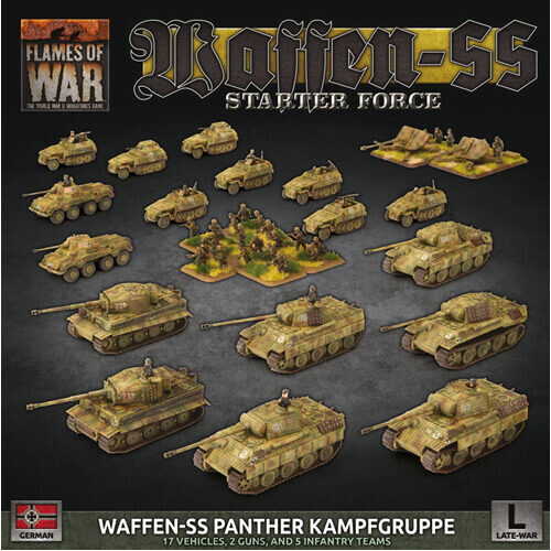 

Фигурки Flames Of War: Waffen-Ss Panther Kampfgruppe
