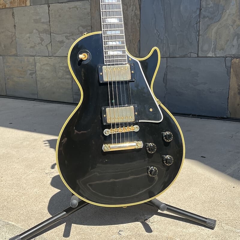 

Электрогитара GIBSON 1957 Les Paul Custom Reissue 2-Pickup VOS Ebony