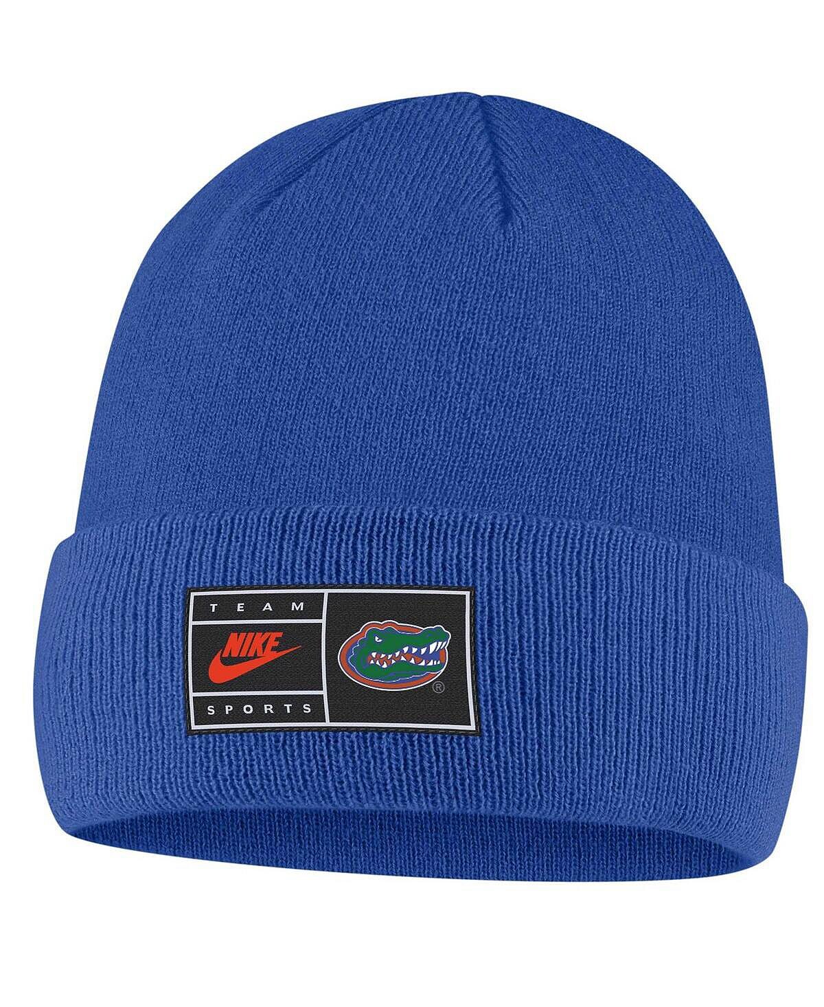 

Мужская практичная вязаная шапка с манжетами Royal Florida Gators Nike