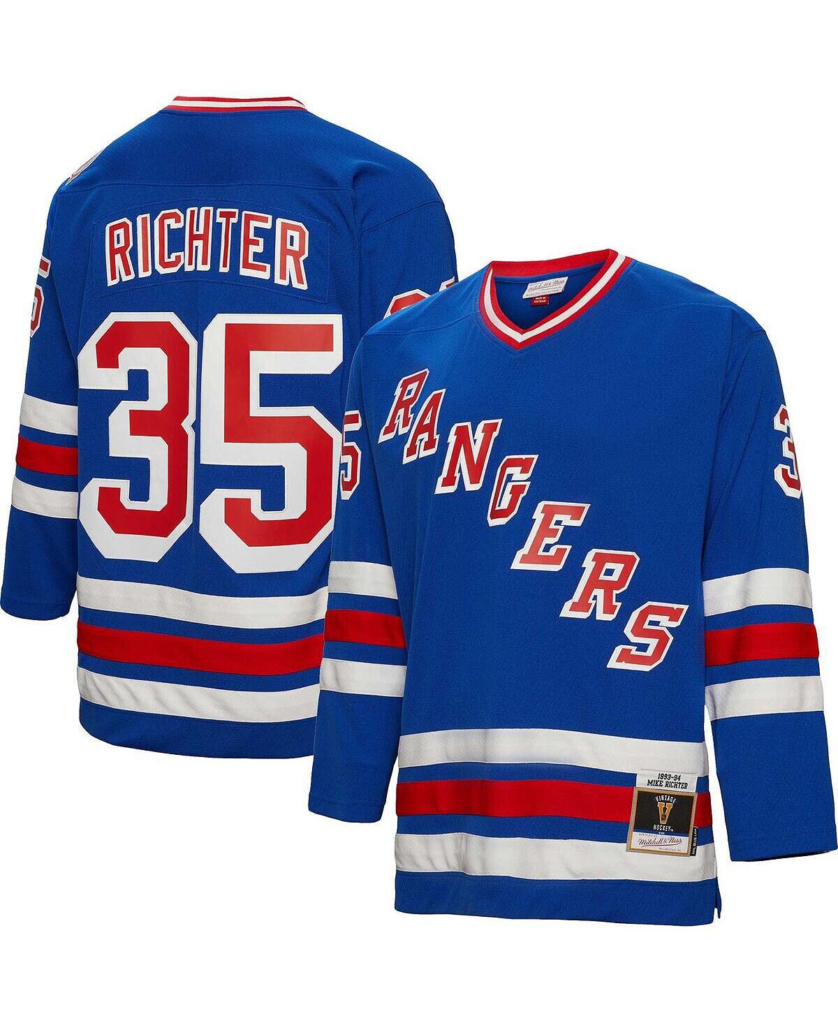 

Мужская синяя майка Майка Рихтера Нью-Йорк Рейнджерс 1993 Blue Line Player Mitchell & Ness