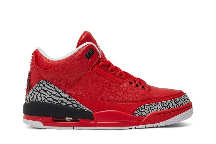 

Кроссовки Air Jordan DJ Khaled x Air Jordan 3 Retro 'Grateful', красный