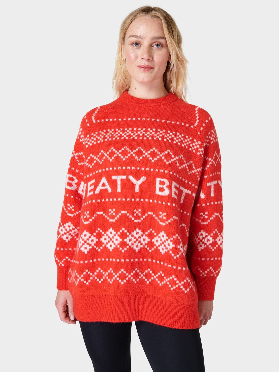 

Джемпер Snow Fair Isle Sweaty Betty, жар-птица оранжевая ярмарка, Оранжевый