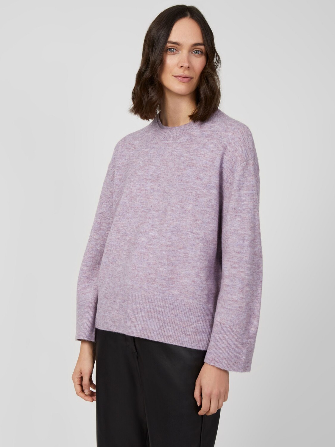 

Джемпер Carice Knit с круглым вырезом Great Plains, лаванда марл