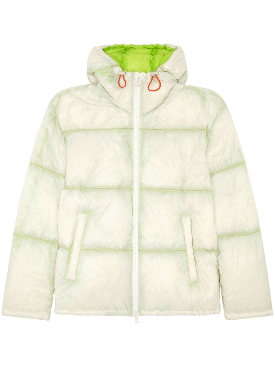 

Diesel пуховик W-Baskin с капюшоном, нейтральный цвет