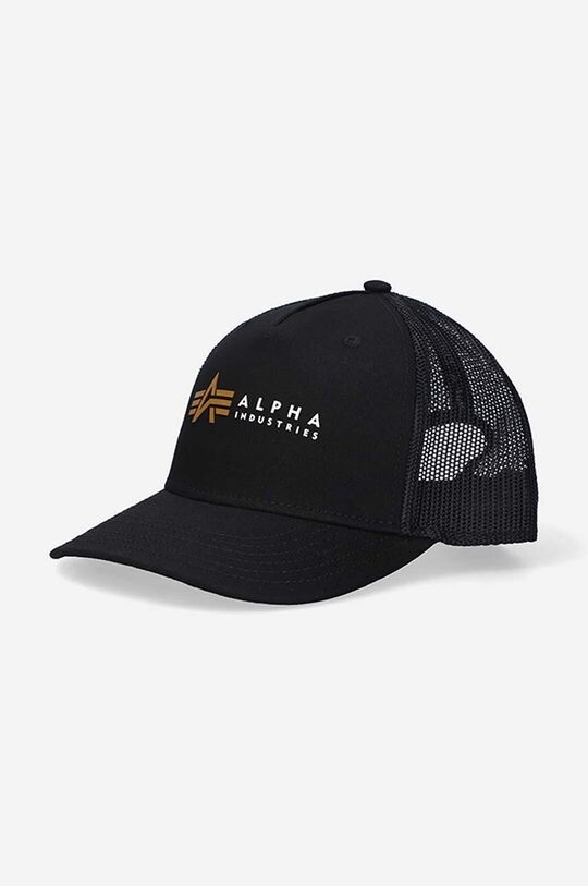 

Бейсболка Trucker Cap Alpha Industries, черный