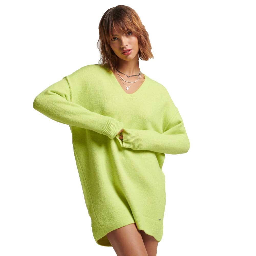 

Платье Superdry Studios Slouch V Knit, зеленый