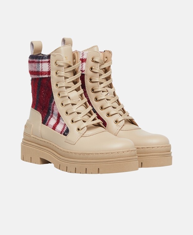 

Ботинки на шнуровке Tommy Hilfiger, естественный