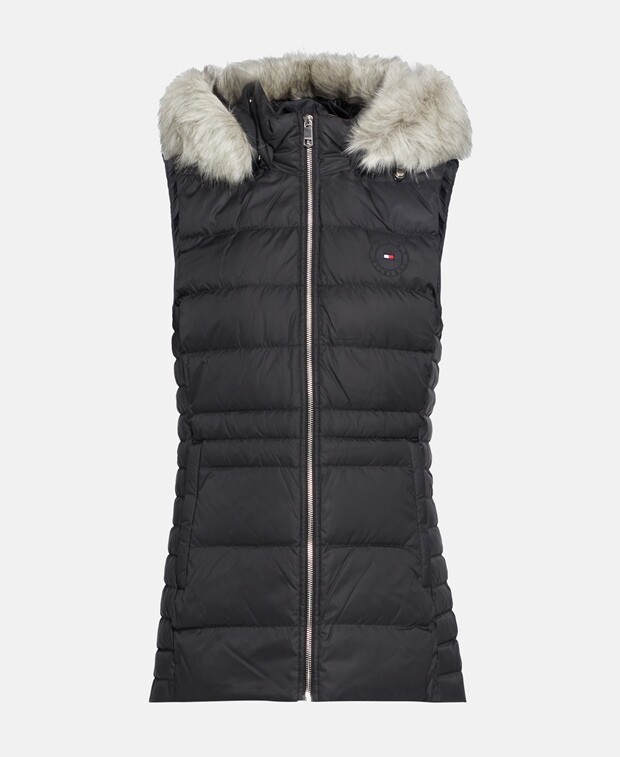

Пуховый жилет Tommy Hilfiger, черный