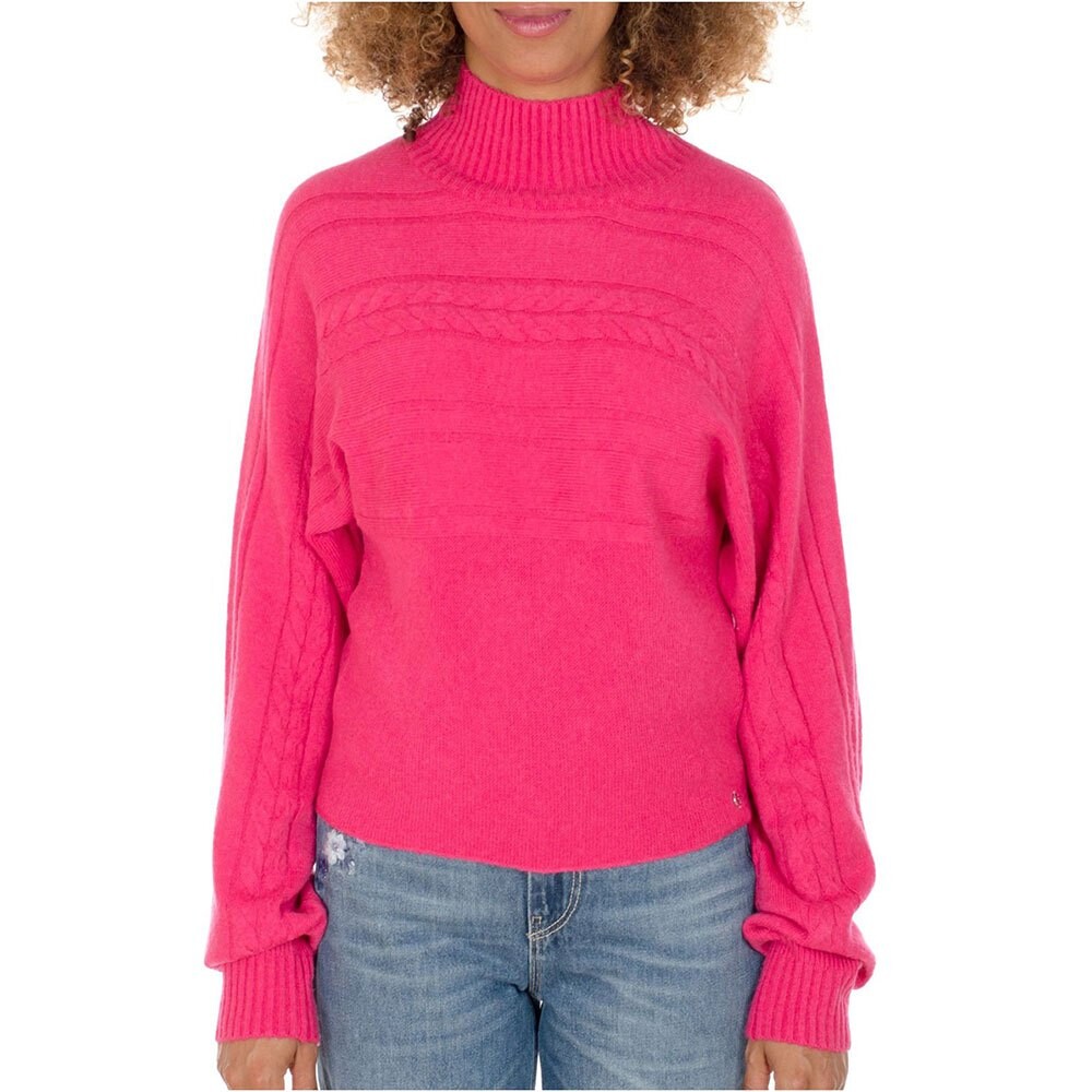 

Свитер Guess W2BR37 Z2QA0 High Neck, розовый
