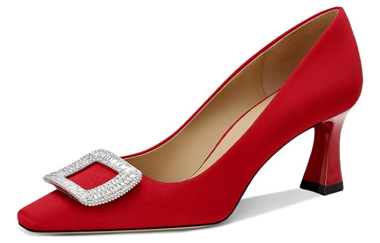 

Туфли женские на высоком каблуке Jessica Sophia, цвет Tomato Red