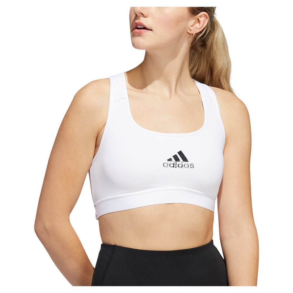 

Спортивный бюстгальтер adidas Power Medium-Support, белый