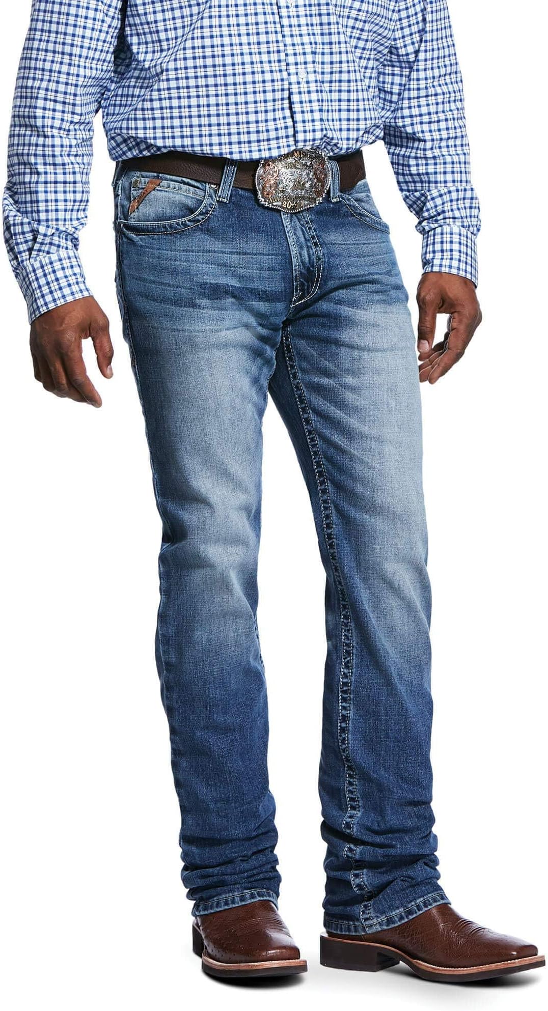 Джинсы M4 Low Rise Stackable Straight Leg Jeans in Dakota Ariat, цвет Dakota цена и фото
