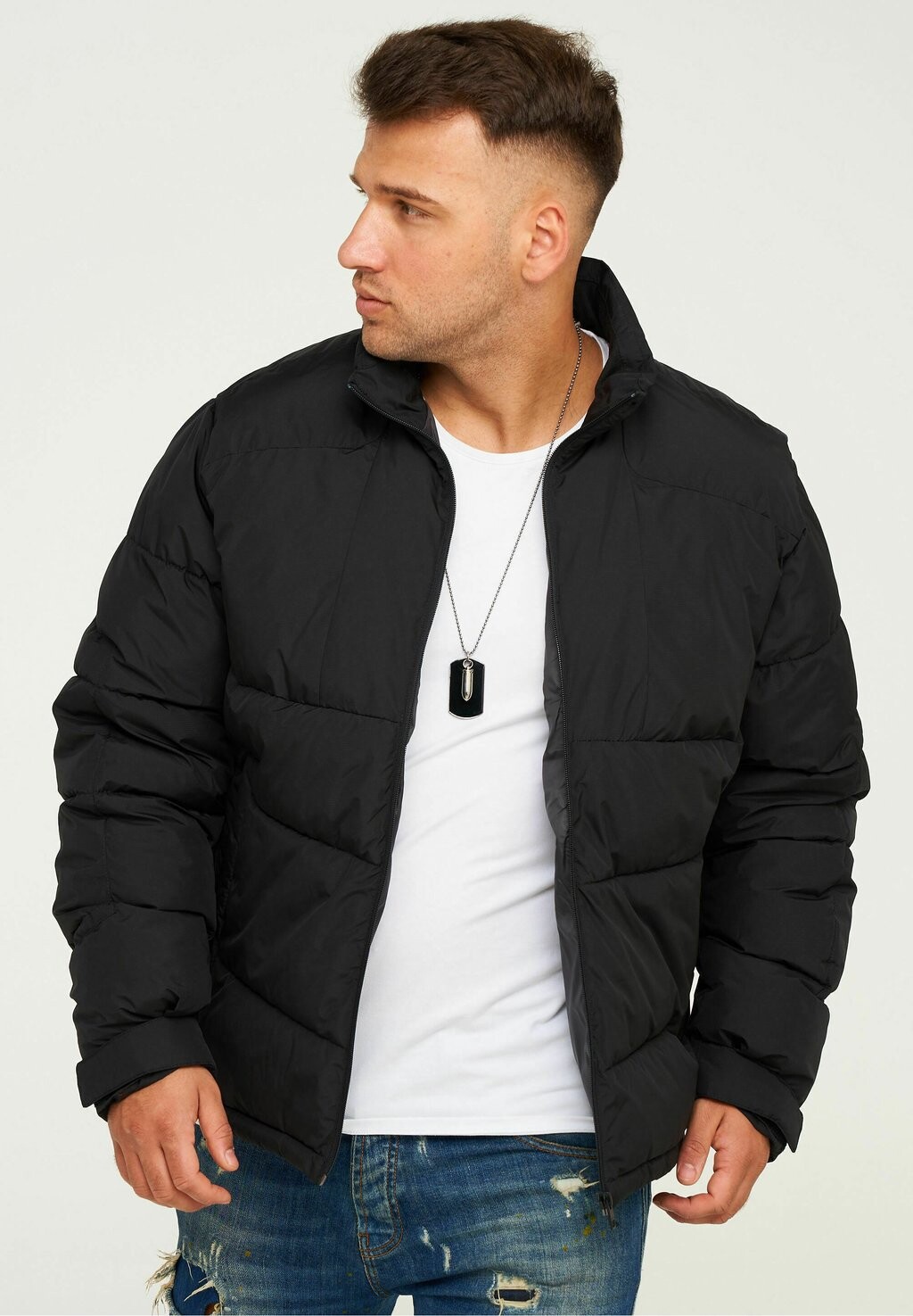 

Куртка зимняя VOTIS PUFFER Jack & Jones, цвет black