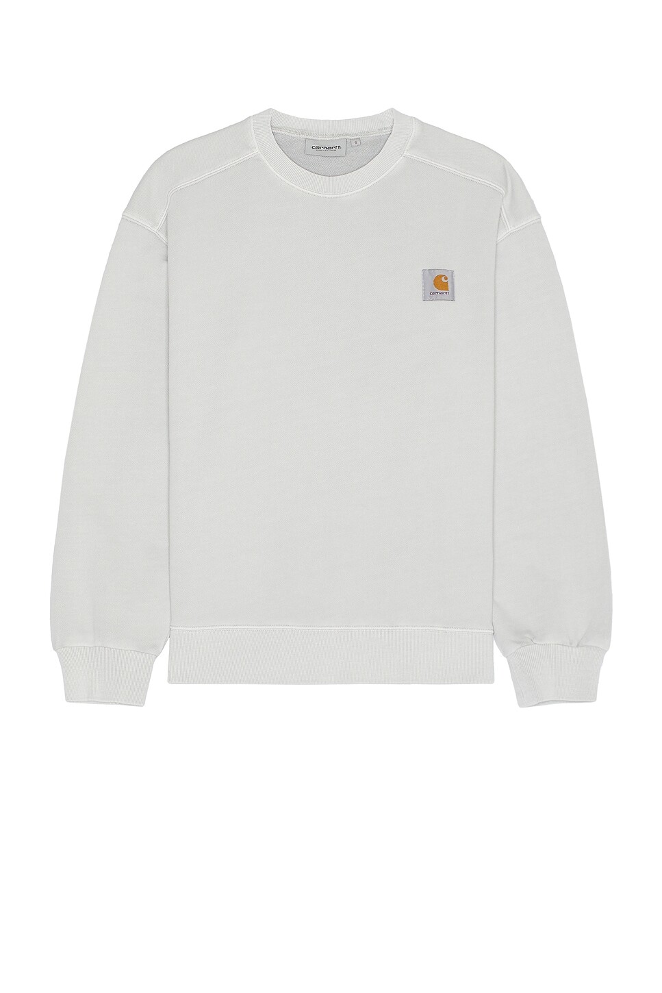 

Нельсон Свитер Carhartt Wip, цвет Sonic Silver Garment Dyed