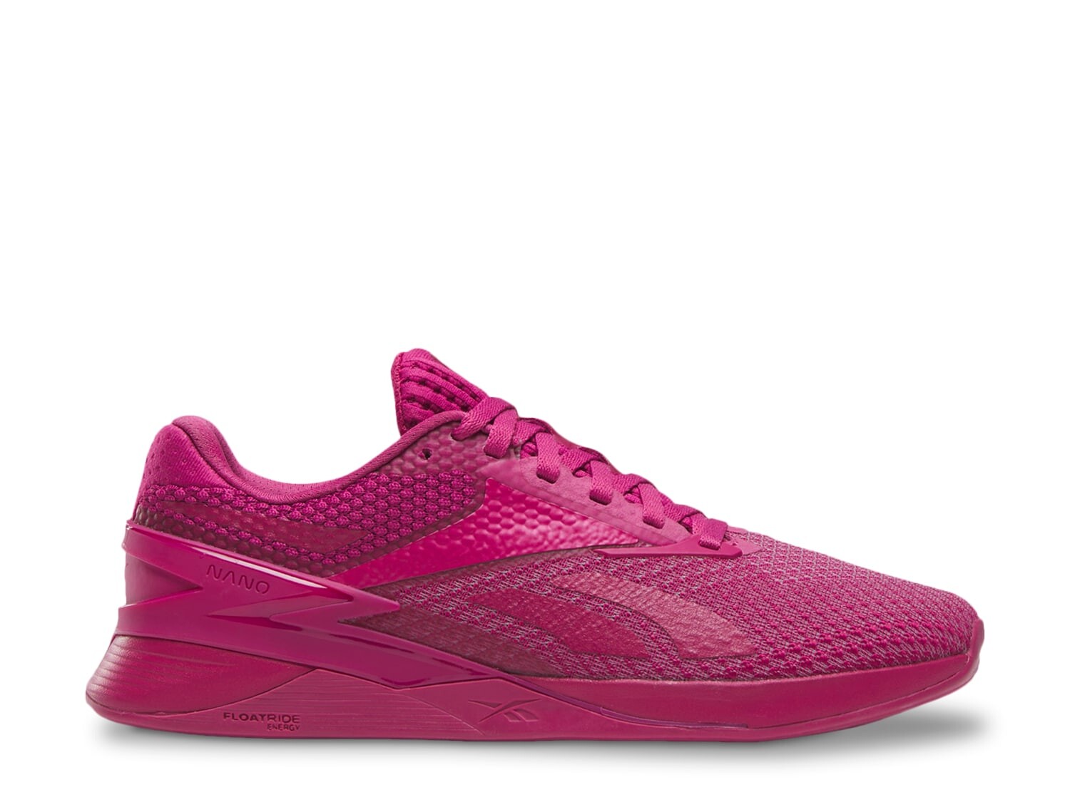 

Кроссовки Reebok Nano x3, фуксия, Розовый