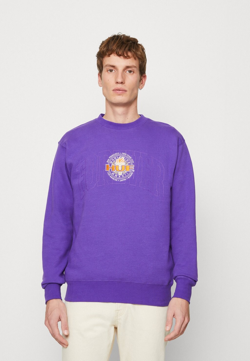 

Толстовка HUF, фиолетовый