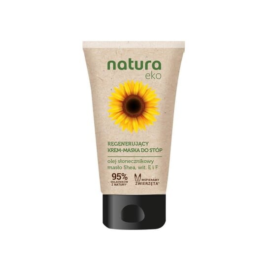 

Крем для ног с маслом подсолнечника и маслом ши, 100 мл Natura Eco