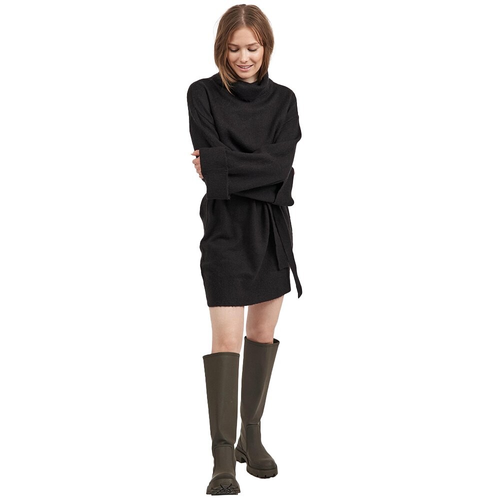 

Короткое платье Vila Rolfie Long Sleeve, черный