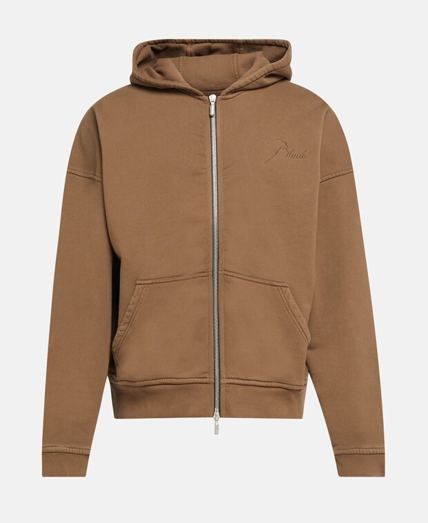 

Толстовка с капюшоном Rhude, коричневый