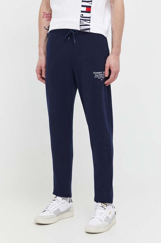 

Спортивные брюки из хлопка Tommy Jeans, темно-синий