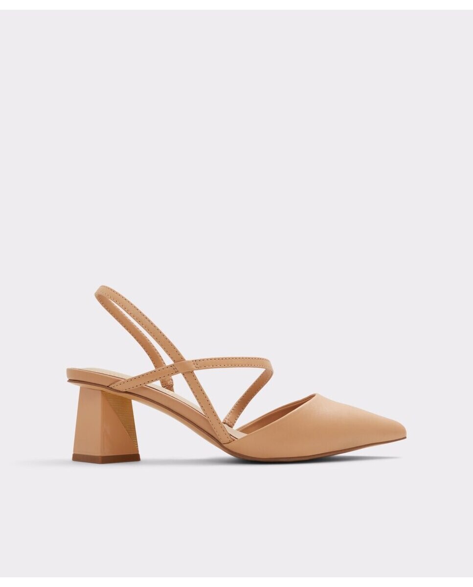 

Женские кожаные туфли с острым носком Aldo, бежевый