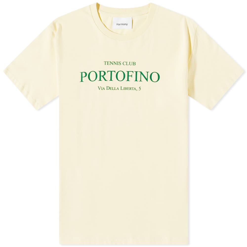 

Футболка теннисного клуба Harmony Portofino, желтый