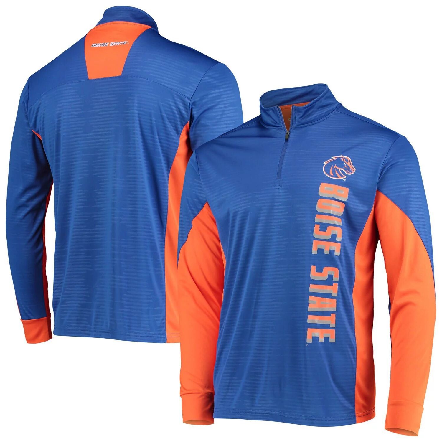 

Мужская ветровка с молнией на четверть Royal Boise State Broncos Bart Colosseum