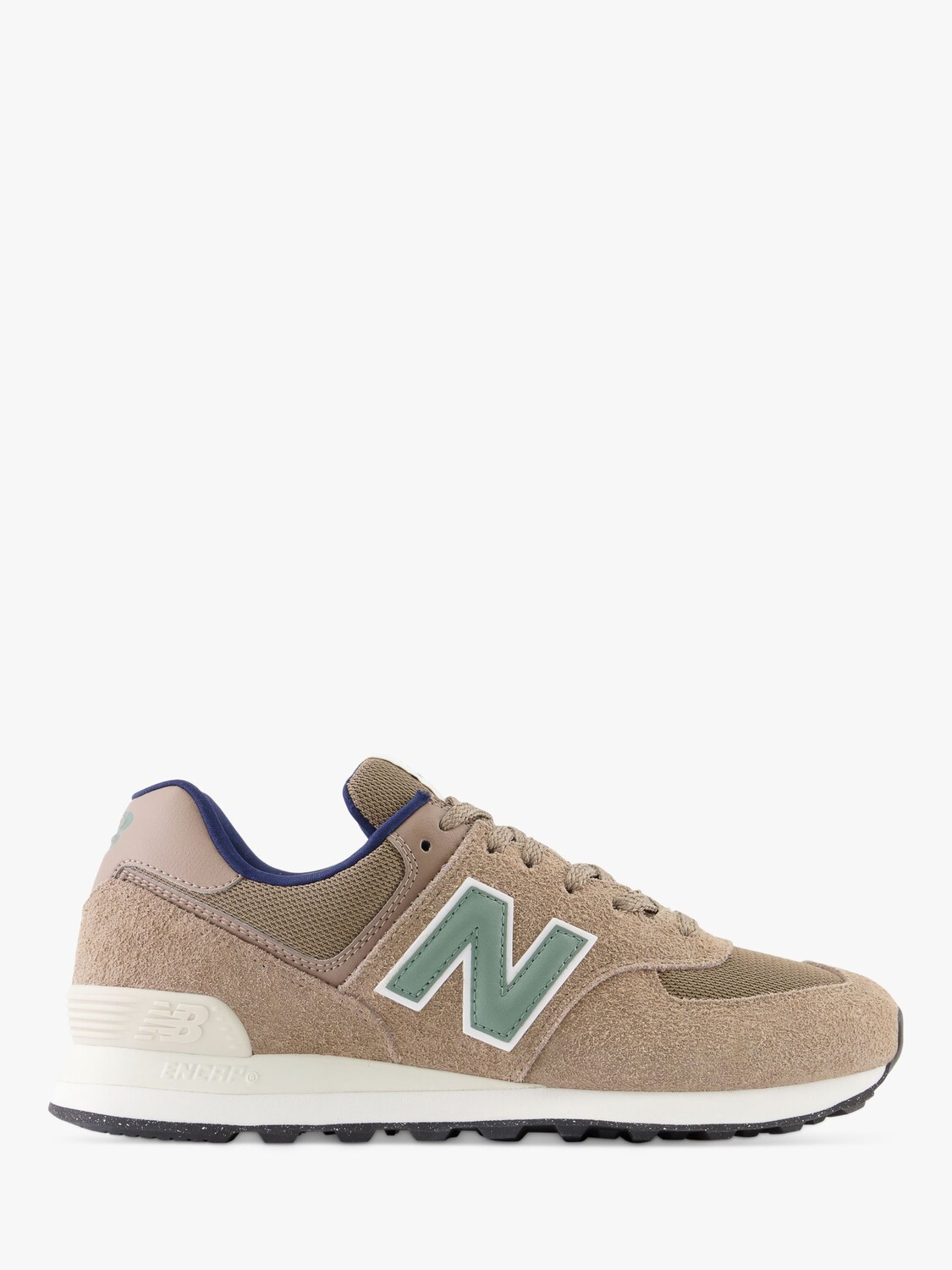 

574 Замшевые кроссовки New Balance, коричневый