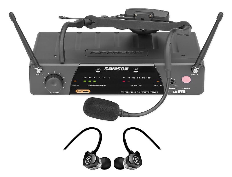 

Микрофон Samson SW7AVSCE-K3+CR BUDS+