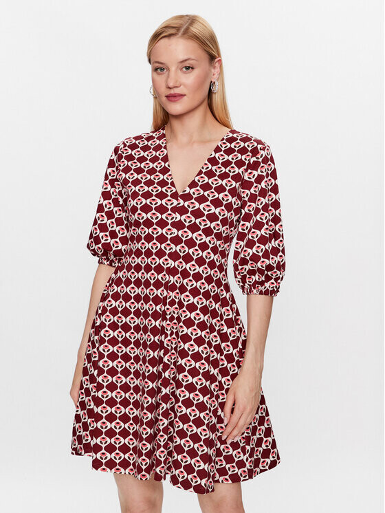 

Платье на каждый день, стандартного кроя Weekend Max Mara, красный