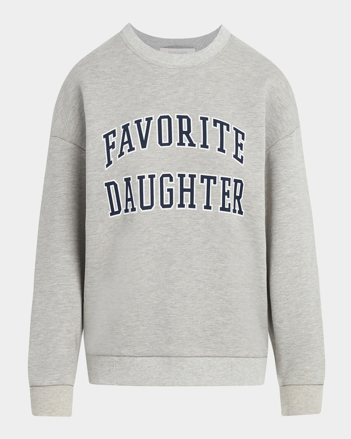 

Университетская толстовка Favorite Daughter, цвет Heather Grey