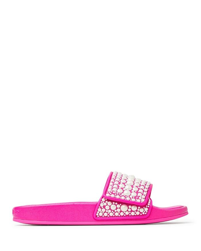 

Женские шлепанцы с украшением Fitz Jimmy Choo