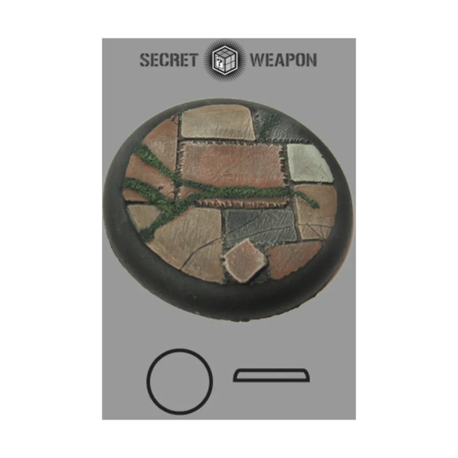 

Круглая база для губ №1, 50 мм — Flagstone, Miniature Bases - Flagstone