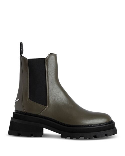 

Женские эластичные белые ботинки челси Ride Zadig & Voltaire, цвет Green