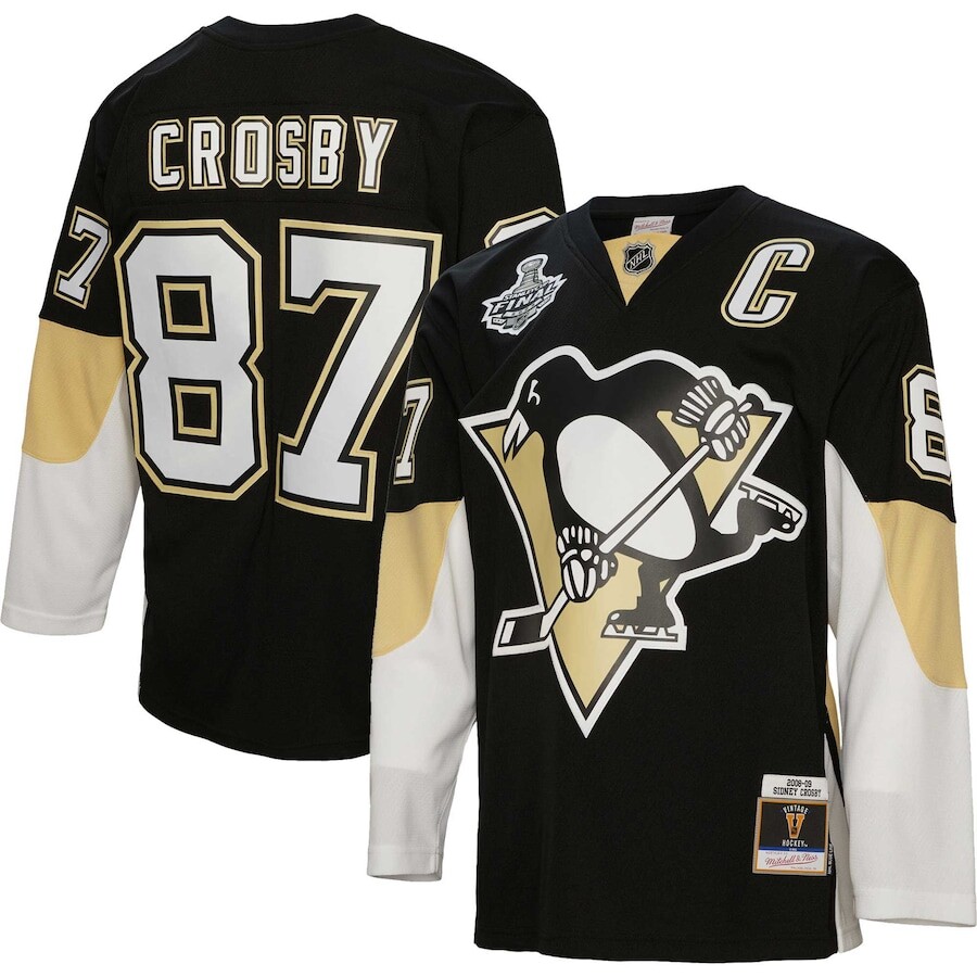 

Джерси Mitchell & Ness Pittsburgh Penguins, черный