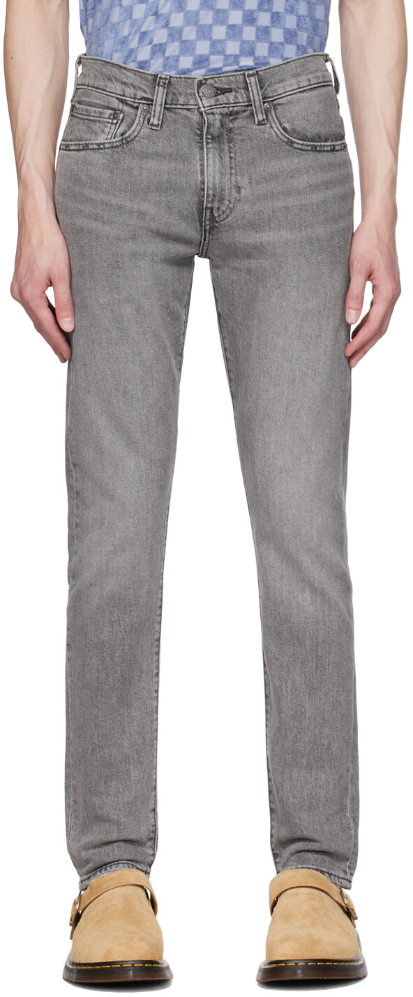 

Серые зауженные джинсы 512 Levi's