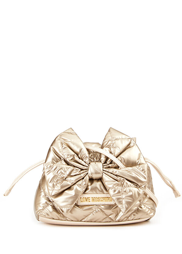 

Женская сумка с золотым бантом Love Moschino