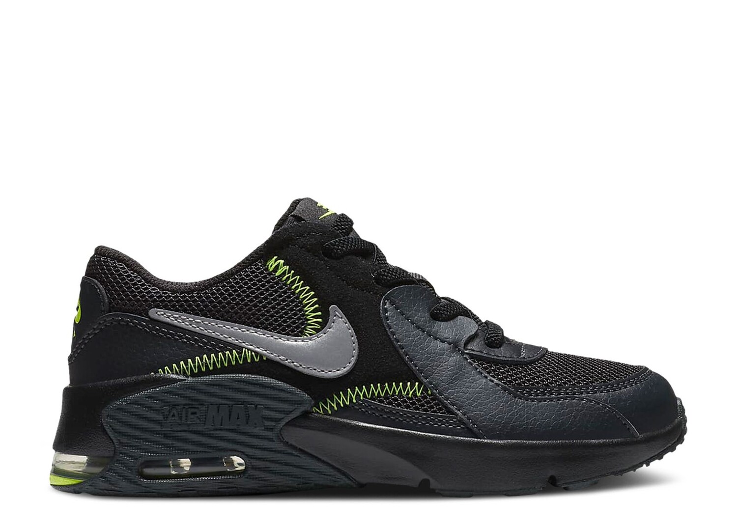 

Кроссовки Nike Air Max Excee Ps 'Black Volt', черный