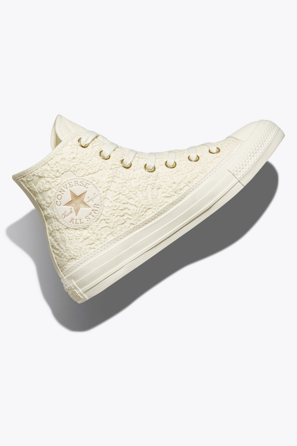 

Фестивальные высокие спортивные кроссовки Converse, белый
